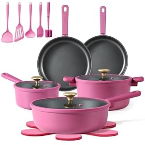 CAROTE Non Stick Pots and Pans Set,...