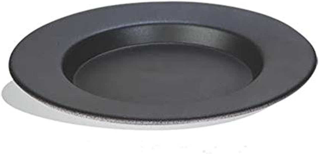 AYDA Non Stick Kunefe Plate, Cooking and Serving Plates for Kunafa, Kataifi, Knafeh and Shredded Phyllo Dough Tray- RED (Size - 7 (17 cm))