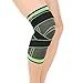Knee Brace Support with Adjustable Compression Straps for Running ,Jogging, Cross Fit, Sports, Joint Pain Relief. Arthritis and Injury Recovery -Single Wrap (Medium)
