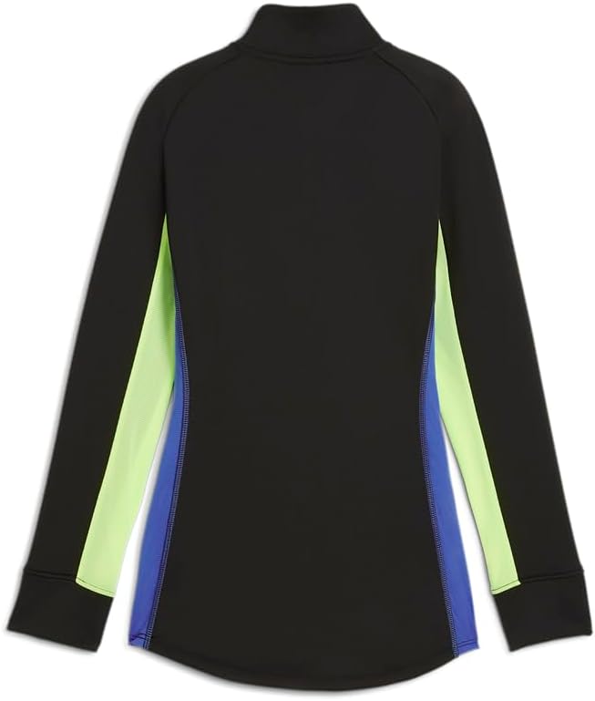 PUMA Womens Individualblaze 14 Zip Casual Tops Casual - Blue - Image 3