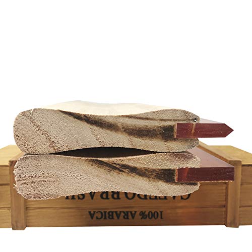 TheStriven 2 Stück Siebdruck-Rakel mit Holzgriff für Siebdruck Rakel Holzgriff Scratch Board Tools Bildschirm Drucken Rakel Stoff Craft Rakel Grafik Rakel Siebdruck Tintenschaber für Siebdruck