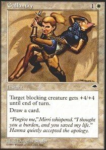 Magic The Gathering - Gallantry - Tempest