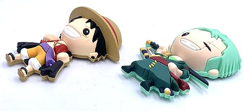 Monograma Imanes One Piece Luffy & Zoro Foam 3D Set miniatura 2