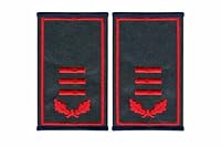 M2 emm-zwo Dienstgradabzeichen Dienstgradschlaufen Oberfeuerwehrmann (OFM) Oberfeuerwehrfrau (Off) Feuerwehr Niedersachsen