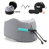 Joscoal Nackenkissen Flugzeug Reisekissen Memory Foam Erwachsene Nackenhörnchen Reise Verstellbares...