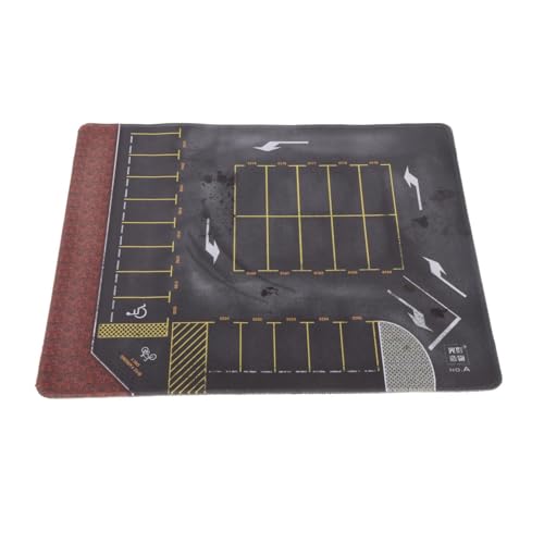 Generic 1/64 Scale Parking Lot Mini Diecast Garage Layout Pad,Car Scene Mat,Scene Display,Model Building for Vehicle Toy