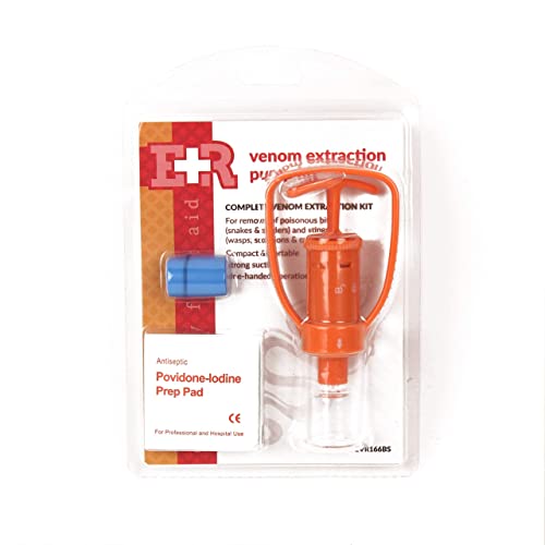 Ever Ready First Aid Snake Bite Venom Extractor Kit Latex Free #TOP3