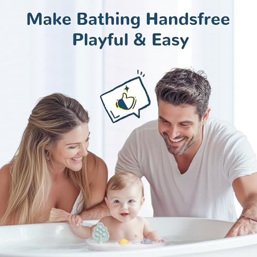 Image of Coldew Baby Bath Seat for Babies 6 Months & Up, Non-Slip Toddler Bath Seat for Baby Sitting Up, Safe Baby Bath tub Seat with Suction Cups, Soft Cushion, Baby Bath Chair Yellow