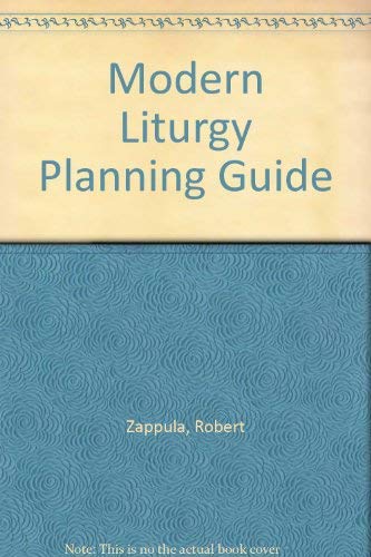 Modern Liturgy Planning Guide 0893900885 Book Cover