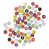 Especialmente hechos para pequeñas manualidades: los mini botones de 3 mm están diseñados específicamente como pequeños botones de metal para ropa de muñecas y micro cierres de costura, ideales para trabajos de precisión en juguetes y ropa en miniatura, botones planos, botones de álbumes de recortes