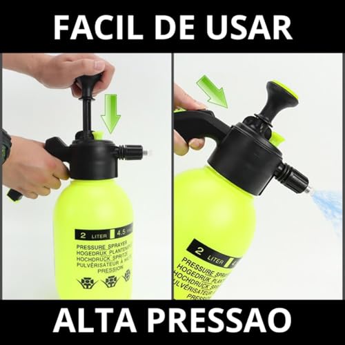 Pulverizador Manual de Alta Pressão Pro Linha 2L com Válvula de Alívio – Potência e Precisão