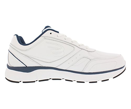 Spira Wavewalker Men's Slip Resistant Walking Shoe White/Navy - 15 6e3