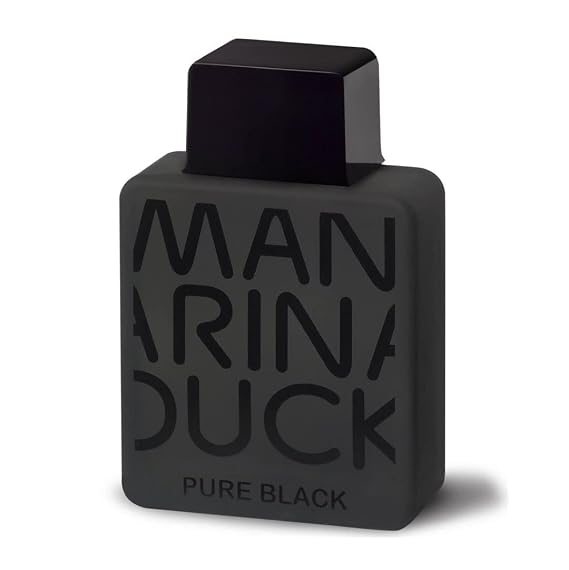 Mandarina Duck Pure Black Eau De Toilette Spray for Men, 1.7 Ounce