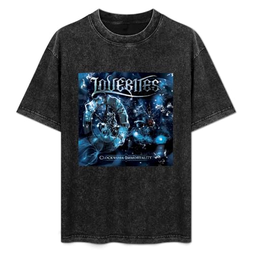 Photo de Lovebites Clockwork Immortality Power Music Black T-Shirt Printed Tee Graphic Top for Men Unisex Shirt XXL