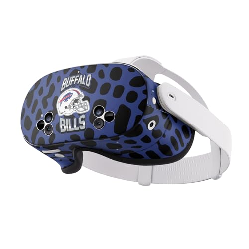 Protégez votre Meta Quest 3S avec la skin vinyle NFL Buffalo Bills anti traces