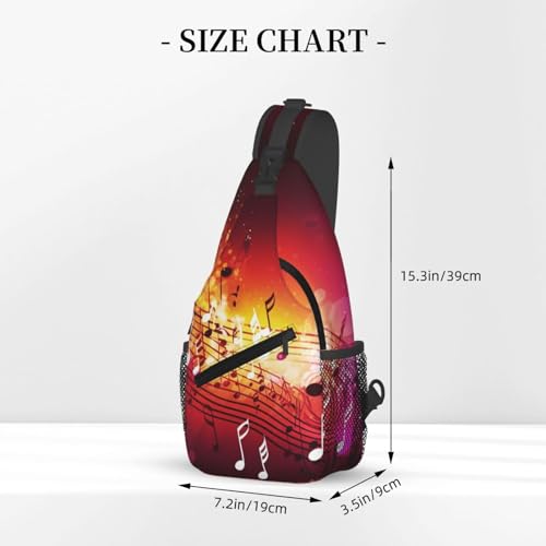 Bolso Cruzado Unisex Negro Pequeño para Senderismo miniatura 2