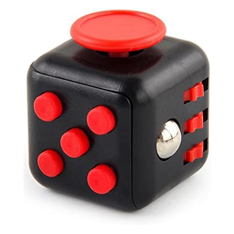 Steemjoey Fidget Cube Fidget Toy Sensory Toy Stress Toy Anxiety Relief Toy Killing Time Finger Toy for Office Classroom Toy Gift Cover
