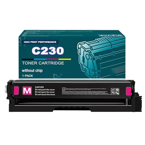 Image of C230 C235 Toner Replacement For Xerox 006R04383 006R04384 006R04385 006R04386 Ink Cartridge(No Chip) , Standard Capacity For Xerox C235 C230 Color Printer,Magenta-1Set
