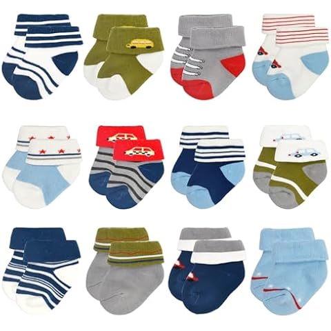 TRAMLE Baby Boy Thick Terry Socks Cover