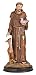 StealStreet SS-G-212.05 Saint Francis Holy Figurine Religious Decoration Statue Decor, 12"