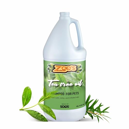 Image of Zoo's Pet Tea Tree Oil Dog Shampoo Fast Absorbing moisturize Skin - 1x (4L Gallon)