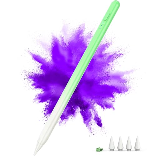 Image of Stylus Pen for iPad 2018-2024, 15Mins Fast Charge for Apple iPad Pencil, Palm Rejection,Tilt Sensitivity,Pencil for iPad 10 /9 /8 /7 /6, iPad Pro 12.9 inch /11 inch /13 inch M4, iPad Air 5 /4 /3 /11 inch-13 inch M2, iPad Mini 6 /5