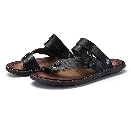 Men's Toe Flat Plat Slippers, Summer Dual-use Non-slip Wear-resistant Mens Foot Correction Flip Flops, for Bunion Splints Plantar Fasciitis Correction l