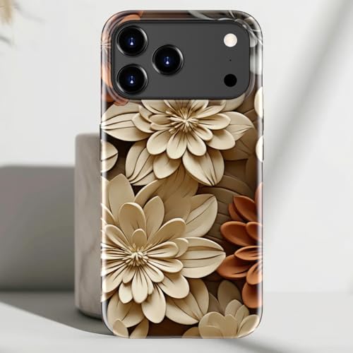 DorisMax for iPhone 17 Pro Max Case - Wireless Charging - Cute Floral - image 6