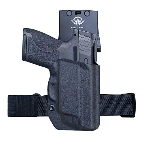 Porte ceinture extérieur M&P Shield en Kydex robuste moulé sur mesure