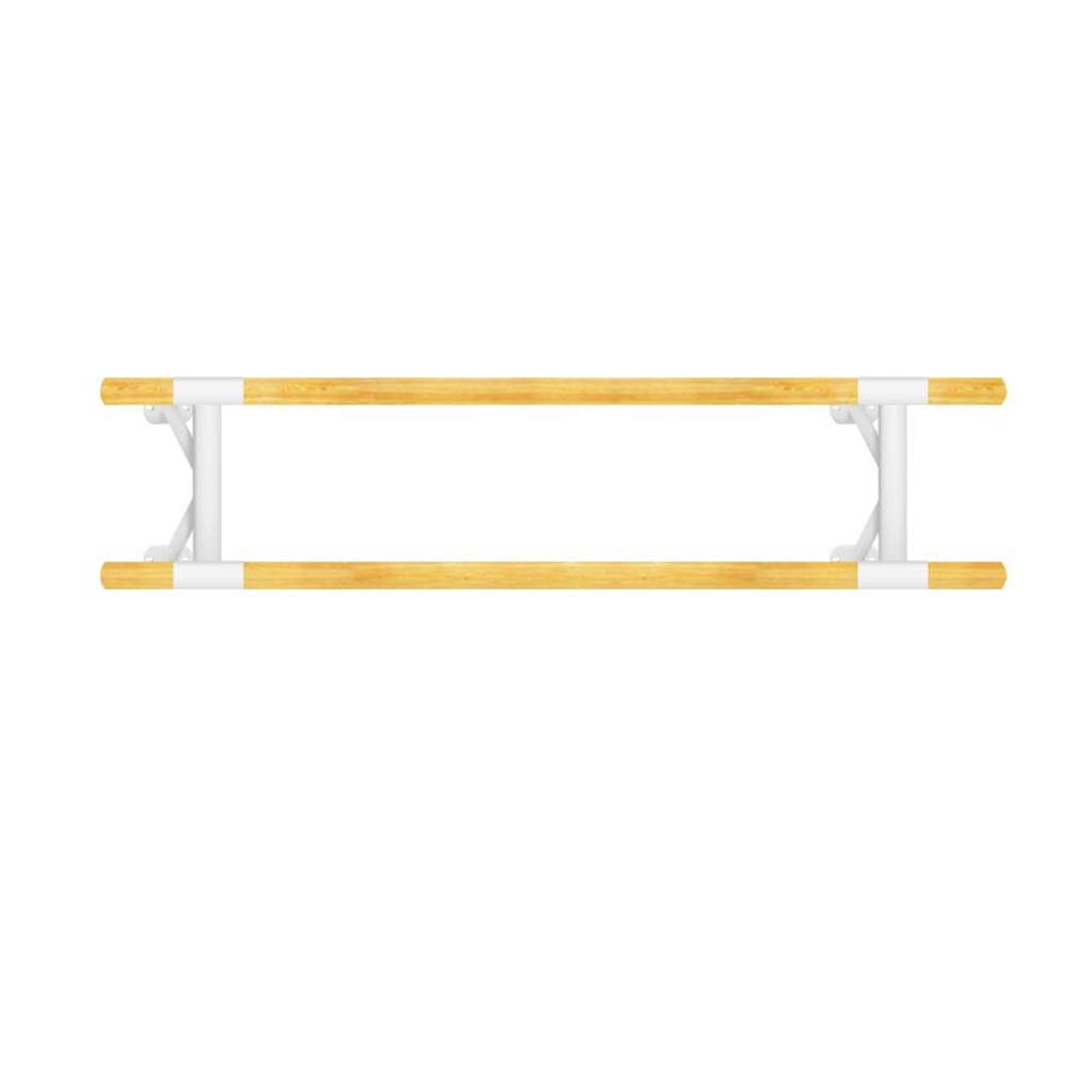 Ballet Barre Wall-mounted Stretch Bar Double-layer Fitness Dance Training Bar for Home or Studio Dancing for Children Adults (Size : 1M)