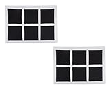 antique silver cufflinks uk  The Jewelbox Formal Shirt Rectangle Checks Enamel Black Silver Rhodium Cufflinks Pair Boys Men Gift Box