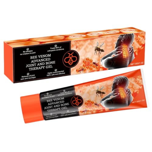 Gel Aliviador Articular - 30g Crema Nutritiva Relajante Masaje Muscular - Cuidado Natural para Recuperar Flexibilidad en Espalda, Pies, Cuello, Manos, Cintura, Rodillas, Tobillos, Deportes y Hogar