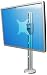 Produktbild Dataflex Viewlite Monitorarm - Schreibtisch 102 - Flachbildschirm-Tischhalterungen (8 kg, 61 cm (24 Zoll), Silber)