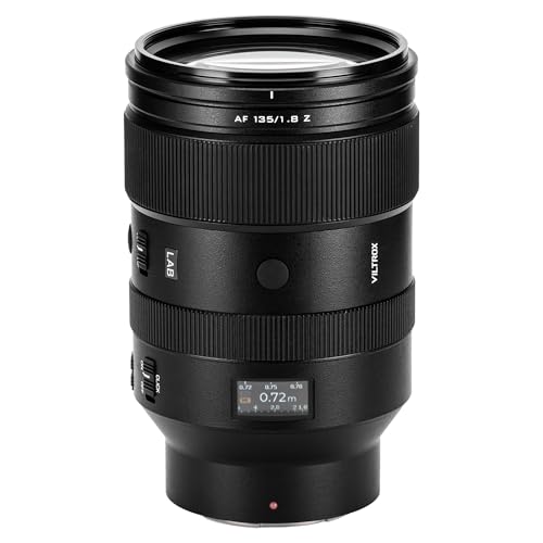 VILTROX 135mm F1.8 LAB Z Lens for Nikon Z Mount Full-Frame Cameras