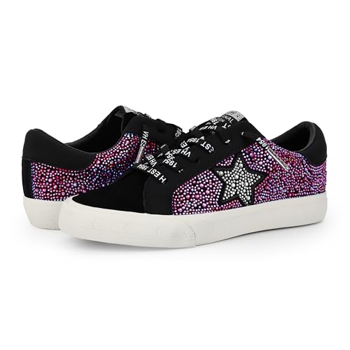 Image of VINTAGE HAVANA Grande Women's Fashion Sneakers Wild Black 10