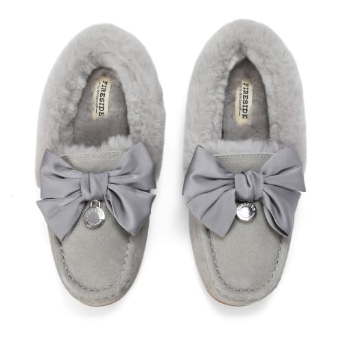 Image of Fireside By Dearfoams Women's Mel Shearling Moccasin