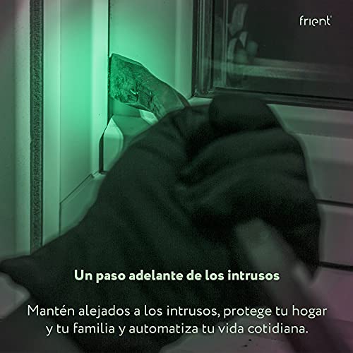 frient Smart Siren | Alarma de Seguridad Inteligente | Protección contra robos | Batería de Emergencia | Extensor de Alcance para Zigbee | Funciona con SmartThings, Home Assistant y Homey - imagen 6