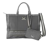 Sansibar Shopper Handtasche Tasche Anthracite Grau SB-1279-026