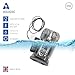 Aquapac Waterproof Case for Radio Microphone Medium, 5 Year Warranty, Made in The UK, Professional Sound Engineer, for Wired Electronic Devices Grey