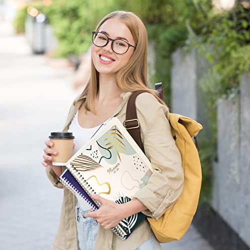 Planner 2023-2024 - Academic Planner 2023-2024, July 2023 - June 2024 Weekly Monthly Planner, 8'' X 10'' 12-Monthly Planner With Printed Tabs, Strong Twin Wire Binding #TOP6