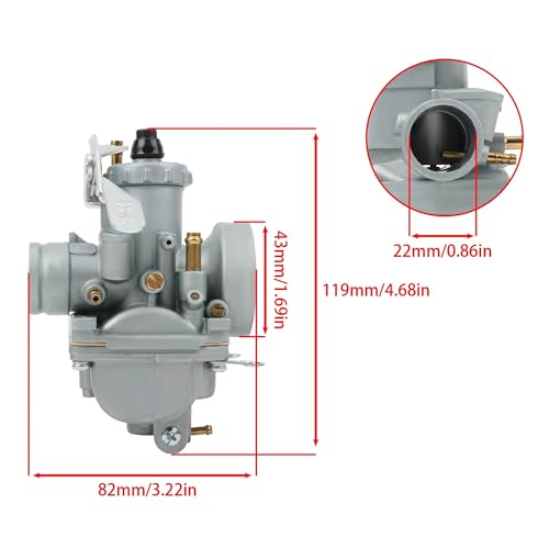 Carburateur de moto pour Suzuki DS80 ajustement de haute précision