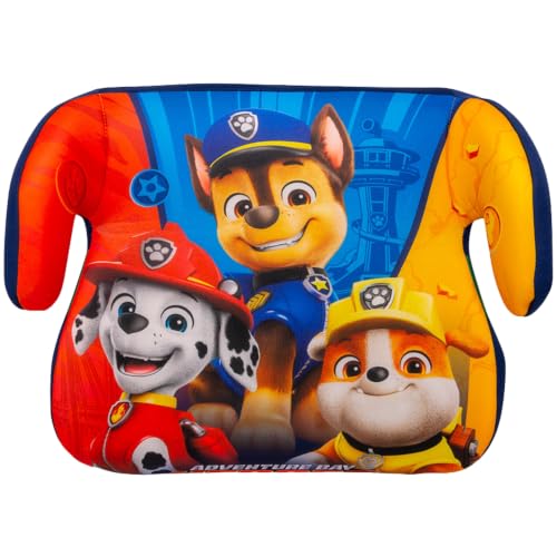 Asiento de coche con cinturón, silla de coche, reposapiés para niño 22-36 kg, 125-150 cm (Paw Patrol 3)