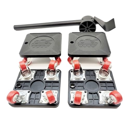 Furniture mover, Lève-meubles robuste de 400 kg avec roulettes, outils faciles à utiliser et barre de roulement. ，rotatable