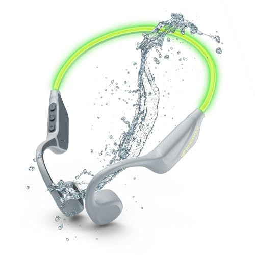 Energy Sistem VibeWave – Auriculares Bluetooth Deportivos (Bluetooth 5.4, 15 Horas de batería, micrófono, LED Lights, IPX5 Water Resistant, Multi Device Connection)