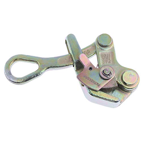 Foto von Max. Last 1 Tonnen Kabeldraht Seil Griff Isoliertes Drahtgriff Spannklemme Spanner