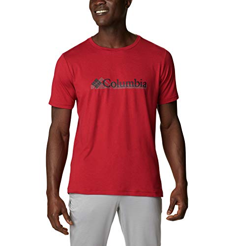 Columbia Tech Trail Camiseta estampada de manga corta para hombre