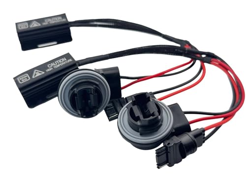 2 unidades de ecualizador de carga en línea 3156, 6 ohm, 50 W, 6 a 12 V miniatura 4