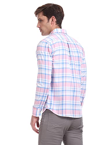 Image of U.S. Polo ASSN. Men's Cotton Regular Fit Casual Shirt