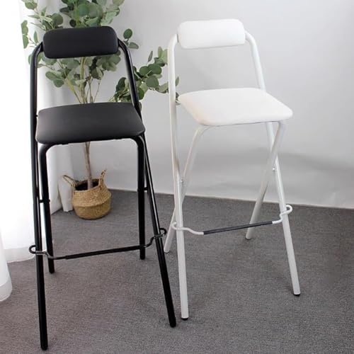 Tabouret de bar pour le petit-déjeuner pliant et portable