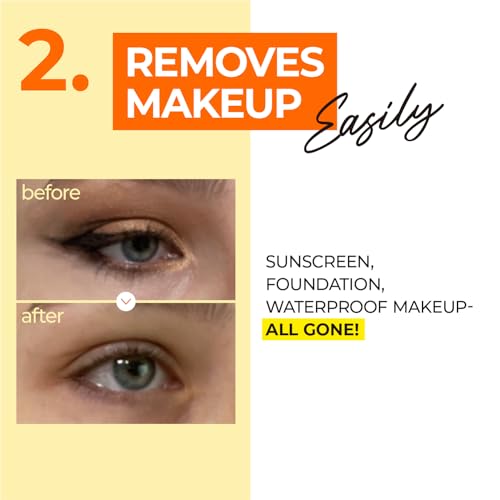 numbuzin Nr.1 Reinigungsöl | Easy Peasy Reinigungsöl | Gesichtsreiniger, Make-up-Entferner, porentiefereiningung, entfernt Mitesser, nicht beschwerend | koreanische Hautpflege | 200 ml